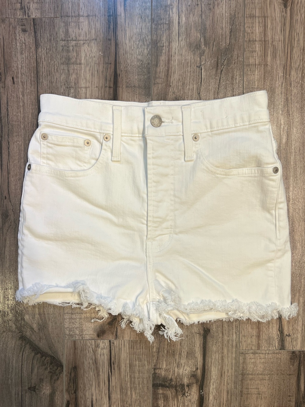 Madewell The Perfect Vintage Crop Jean Shorts
